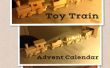 Calendario de Adviento de tren de juguete