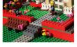 Hacer tarjeta del día de padre Diorama Lego