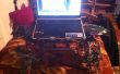 Escritorio del regazo de laptop y accesorios