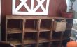 Almacenamiento de Playroom de cajón de madera modular