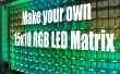 Hacer tu propia matriz de LED RGB de 15 x 10
