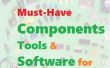 Debe tener los componentes, herramientas y Software para Arduinoist