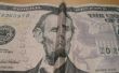 Dinero trucos: Cómo hacer Abe Lincoln (en el billete de $5) sonreír y fruncir el ceño. 