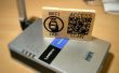 Grabado laser QR y NFC WiFi tarjeta de acceso