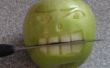 Loco cara de manzana de HALLOWEEN