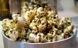 PopKale - cómo hacer palomitas de maíz sazonados con aceite de trufa infundido kale chips migajas