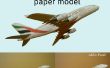 Modelo de papel de A380 Emirates 1:132