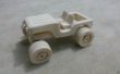 Jeep de juguete madera - clásico
