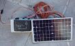 Energía Solar de la batería 12V pequeña plataforma de carga para una caravana o autocaravana