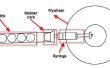 Motor de stirling mármol (rotación)