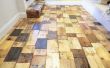 Crear un piso de madera de plataforma bricolaje con madera gratis
