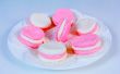 Macarons de DIY de malvaviscos | Hacer plastilina comestible