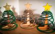 Fácil de tres piezas paquete plano árbol de Navidad