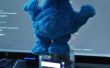 Cookie Monster - un robot parlante integrado con holgura