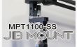 MPT1100-SS Pan y Tilt - cómo montar una grúa de horca