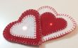 Cómo hacer corazones magnéticos de San Valentín
