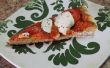 Tomate Roma italiana y Mozzarella a la parrilla Pizza! 