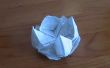 Loto de origami flotante