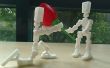 3D Robot esquelético impresión