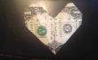 Cómo hacer un corazón de un dólar
