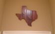 Decoración de pared de madera Texas