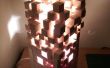 Lámpara de madera pixel