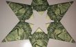 Dollar Bill Origami 5 o 6 punto Money Star