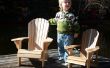 Niño tamaño Adirondack sillas