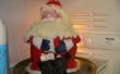 Pastel de Santa Claus de panettone y fondant