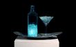 Vidrio luz de noche de Martini con luz Auto
