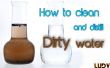Cómo limpiar y destilar agua sucia