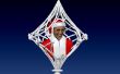 Presidente Obama ornamento estampado 3D DESIGN CHALLENGE
