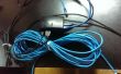 Cincuenta pies CAT5 USB cable de alimentación
