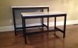 Barra de mesa y escritorio - uso de tableros de mesa de IKEA (VIKA AMON)