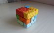 Cubo de origami tetris