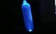 Botella doble condón música LED luz