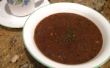 Frijol negro y sopa de vegetales