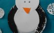 Proyecto de arte papel placa de pingüino para niños