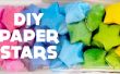 DIY Lucky Stars / estrellas de papel