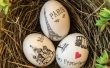 Tutorial y la idea del diseño DIY huevo de Pascua