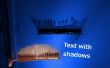 Sombras de texto (con mensaje secreto)