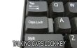 Caps Lock clave broma que habla