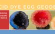 Tinte ácido huevo geoda