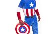 Capitán América traje y escudo