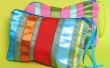 Bolso de la cremallera &lpar;totalmente forrado&rpar; de la cinta