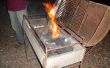 Manera fácil de encender el fuego de carbón vegetal (sin soplar). una forma facil de situado fuego al carbón vegetal (pecado soplar)
