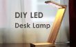 DIY LED lámpara de escritorio con tira de luces