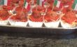 Cupcakes de albóndigas y espaguetis