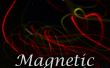 Magnético de cometa de luz