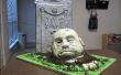 Cómo hacer un esculpido pastel de zombie. 